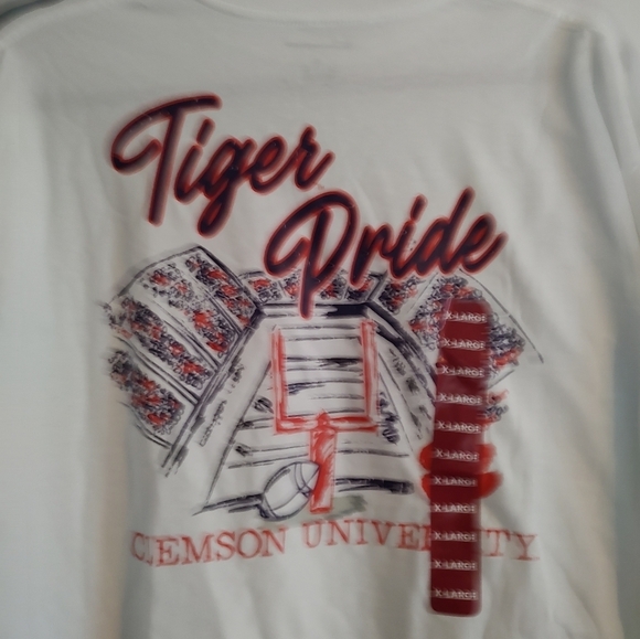 Unisex Clemson Long Sleeve Tee Shirt - Picture 1 of 5